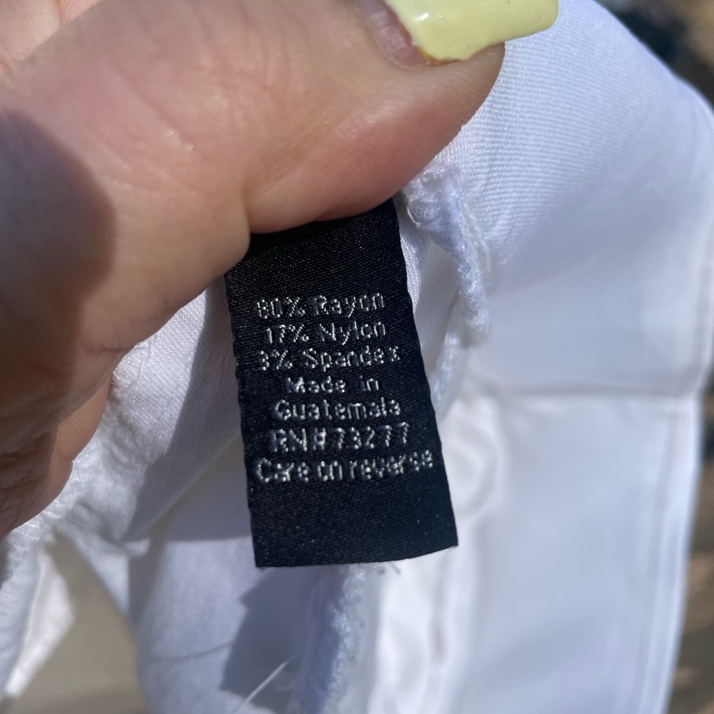 White Apt 9 Women's stretchy pants 12 - Picture 4 of 4